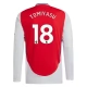 Arsenal Tomiyasu 18 Heimtrikot 2024-2025 L/S Günstige Fußballtrikots