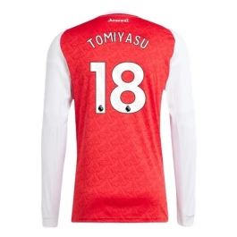 Arsenal Tomiyasu 18 Heimtrikot 2025-2026 L/S Günstige Fußballtrikots