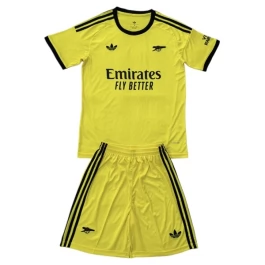 Arsenal Torwart Heimtrikot Kinder Yellow 2025-2026 Günstige Fußballtrikots