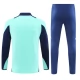 Arsenal Trainingsanzüge Kinder 2024-25 - 1-4 Zip Blau