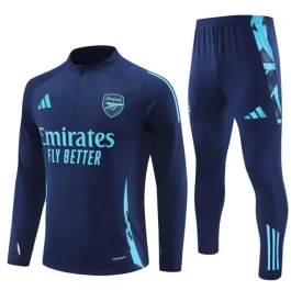 Arsenal Trainingsanzüge Kinder 2024-25 - 1-4 Zip Marineblau