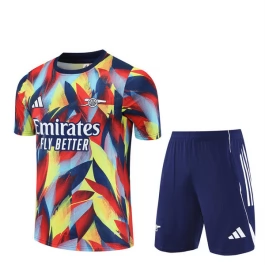Arsenal Trainingsshirtanzug Kinder 2025-26 - Shorts Rot