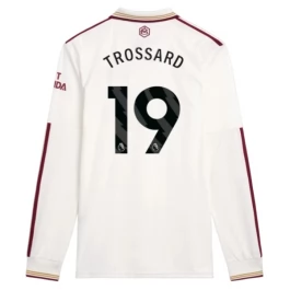 Arsenal Trossard 19 Ausweichtrikot 2025-2026 L/S Günstige Fußballtrikots
