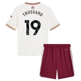 Arsenal Trossard 19 Ausweichtrikot Kinder 2025-2026 Günstige Fußballtrikots