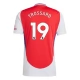 Arsenal Trossard 19 Heimtrikot 2024-2025 Günstige Fußballtrikots