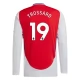 Arsenal Trossard 19 Heimtrikot 2024-2025 L/S Günstige Fußballtrikots