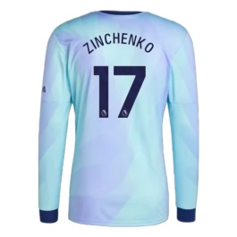 Arsenal Zinchenko 17 Ausweichtrikot 2024-2025 L/S Günstige Fußballtrikots