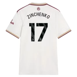 Arsenal Zinchenko 17 Ausweichtrikot 2025-2026 Günstige Fußballtrikots