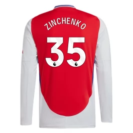 Arsenal Zinchenko 35 Heimtrikot 2024-2025 L/S Günstige Fußballtrikots
