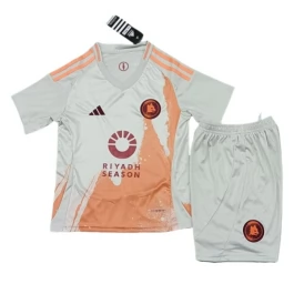 AS Roma Auswärtstrikot Kinder 2024-2025 Günstige Fußballtrikots