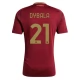 AS Roma Dybala 21 Heimtrikot 2024-2025 Günstige Fußballtrikots