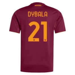 AS Roma Dybala 21 Heimtrikot 2025-2026 Günstige Fußballtrikots