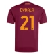 AS Roma Dybala 21 Heimtrikot 2025-2026 Günstige Fußballtrikots