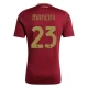 AS Roma Mancini 23 Heimtrikot 2024-2025 Günstige Fußballtrikots