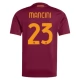 AS Roma Mancini 23 Heimtrikot 2025-2026 Günstige Fußballtrikots
