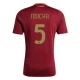 AS Roma Ndicka 5 Heimtrikot 2024-2025 Günstige Fußballtrikots