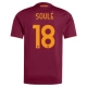 AS Roma Soule 18 Heimtrikot 2025-2026 Günstige Fußballtrikots