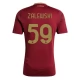 AS Roma Zalewski 59 Heimtrikot 2024-2025 Günstige Fußballtrikots