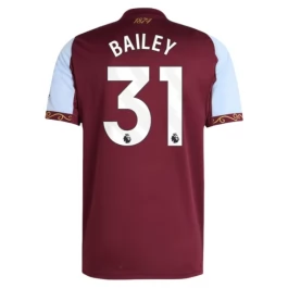 Aston Villa Bailey 31 Heimtrikot 2025-2026 Günstige Fußballtrikots