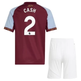 Aston Villa Cash 2 Heimtrikot Kinder 2025-2026 Günstige Fußballtrikots