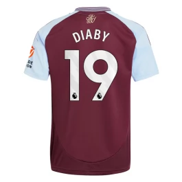 Aston Villa Diaby 19 Heimtrikot 2024-2025 Günstige Fußballtrikots