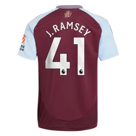 Aston Villa J.Ramsey 41 Heimtrikot 2024-2025 Günstige Fußballtrikots