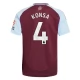 Aston Villa Konsa 4 Heimtrikot 2024-2025 Günstige Fußballtrikots