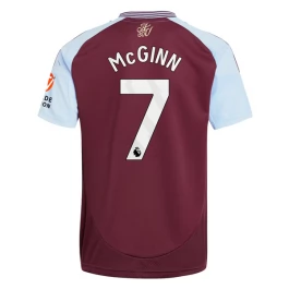 Aston Villa McGinn 7 Heimtrikot 2024-2025 Günstige Fußballtrikots