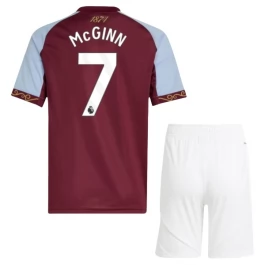 Aston Villa McGinn 7 Heimtrikot Kinder 2025-2026 Günstige Fußballtrikots