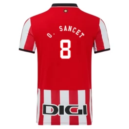 Athletic Bilbao O.Sancet 8 Heimtrikot 2025-2026 Günstige Fußballtrikots