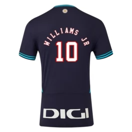Athletic Bilbao Williams JR 10 Auswärtstrikot 2025-2026 Günstige Fußballtrikots