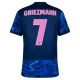 Atlético Madrid Griezmann 7 Ausweichtrikot 2024-2025 Günstige Fußballtrikots