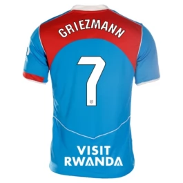 Atlético Madrid Griezmann 7 Ausweichtrikot 2025-2026 Günstige Fußballtrikots