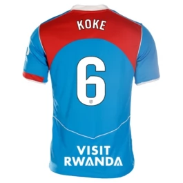 Atlético Madrid Koke 6 Ausweichtrikot 2025-2026 Günstige Fußballtrikots
