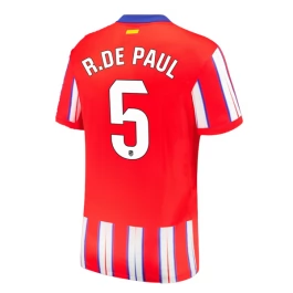 Atlético Madrid R.De Paul 5 Heimtrikot 2024-2025 Günstige Fußballtrikots Atlético Madrid R.De Paul 5 Heimtrikot 2024-2025 Günstige Fußballtrikots