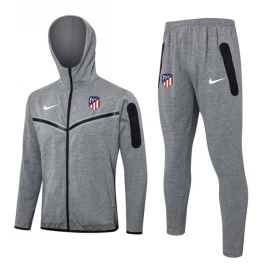 Atlético Madrid Trainingsjackenanzüge 2024-25 - Hoodie Grau Atlético Madrid Trainingsjackenanzüge 2024-25 - Hoodie Grau