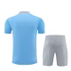 Atlético Madrid Trainingsshirt Anzüge Kinder 2024-25 - Shorts Blau