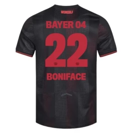 Bayer 04 Leverkusen Boniface 22 Heimtrikot 2025-2026 Günstige Fußballtrikots