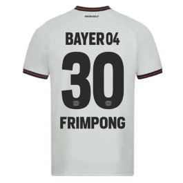 Bayer 04 Leverkusen Frimpong 30 Auswärtstrikot 2023-2024 Günstige Fußballtrikots