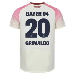Bayer 04 Leverkusen Grimaldo 20 Auswärtstrikot 2025-2026 Günstige Fußballtrikots Bayer 04 Leverkusen Grimaldo 20 Auswärtstrikot 2025-2026 Günstige Fußballtrikots