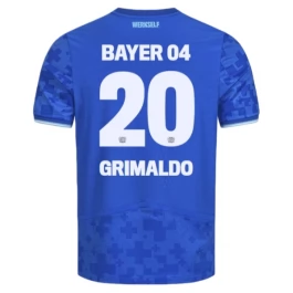 Bayer 04 Leverkusen Grimaldo 20 Ausweichtrikot 2025-2026 Günstige Fußballtrikots Bayer 04 Leverkusen Grimaldo 20 Ausweichtrikot 2025-2026 Günstige Fußballtrikots