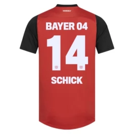 Bayer 04 Leverkusen Schick 14 Heimtrikot 2024-2025 Günstige Fußballtrikots