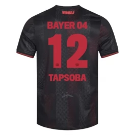 Bayer 04 Leverkusen Tapsoba 12 Heimtrikot 2025-2026 Günstige Fußballtrikots