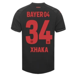 Bayer 04 Leverkusen Xhaka 34 Heimtrikot 2023-2024 Günstige Fußballtrikots
