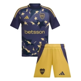 Boca Juniors Ausweichtrikot Kinder 2025-2026 Günstige Fußballtrikots