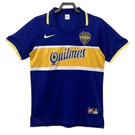 Boca Juniors Heimtrikot Retro 1996-1997 Günstige Fußballtrikots