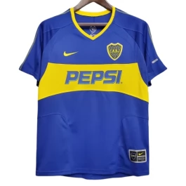 Boca Juniors Heimtrikot Retro 2003-2004 Günstige Fußballtrikots