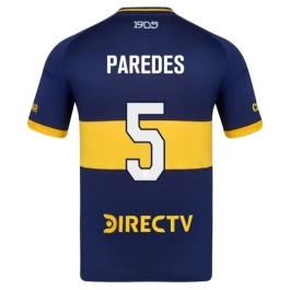 Boca Juniors Paredes 5 Heimtrikot 2025-2026 Günstige Fußballtrikots