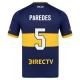 Boca Juniors Paredes 5 Heimtrikot 2025-2026 Günstige Fußballtrikots