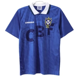 Brasilien Auswärtstrikot Retro 1991-1993 Günstige Fußballtrikots